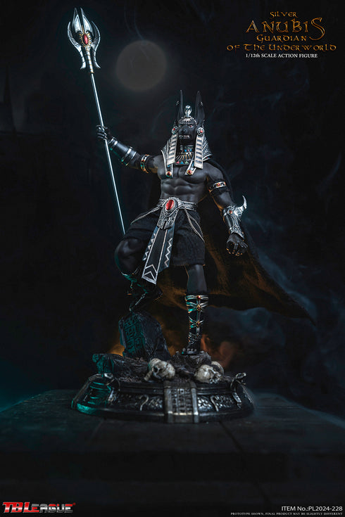 Phicen TBLeague Anubis Guardian of The Underworld (Silver) - 1/12 Scale Collectible Figure